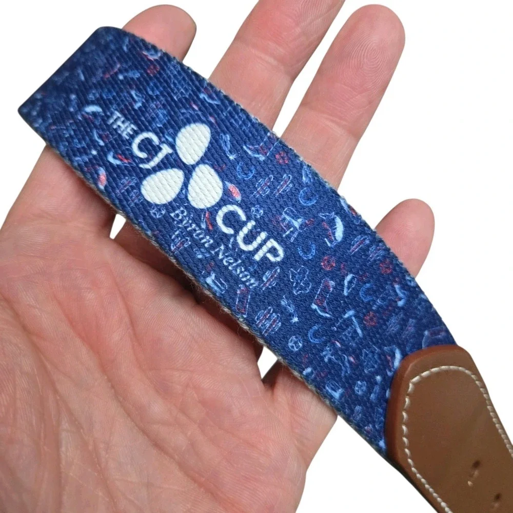 RARE Peter Millar Crown Belt Byron Nelson The‎ CJ Cup Golf Men's Size 42 USA NWT